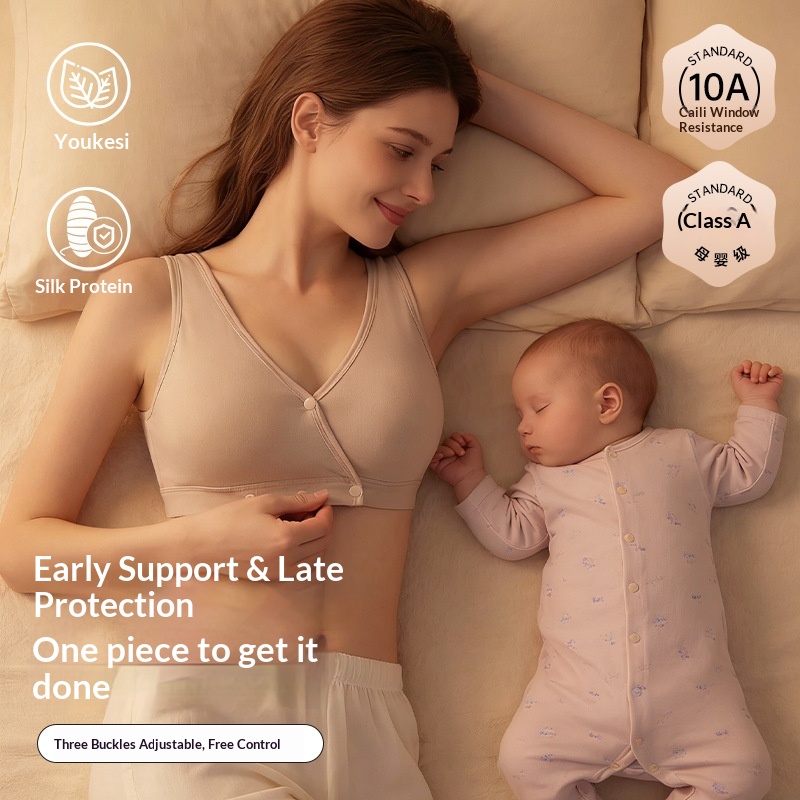 Pregnancy Nursing Bra Pure Cot - Nursing Bra Sleep recension och pris