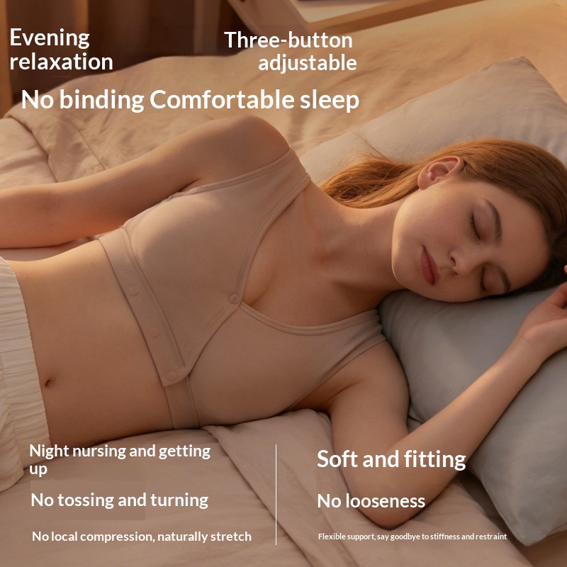 Pregnancy Nursing Bra Pure Cot - Nursing Bra Sleep recension och pris